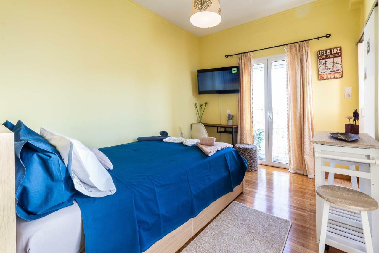 Central 6Th Floor Studio Near Metro & View&200Mbps Ateny Zewnętrze zdjęcie