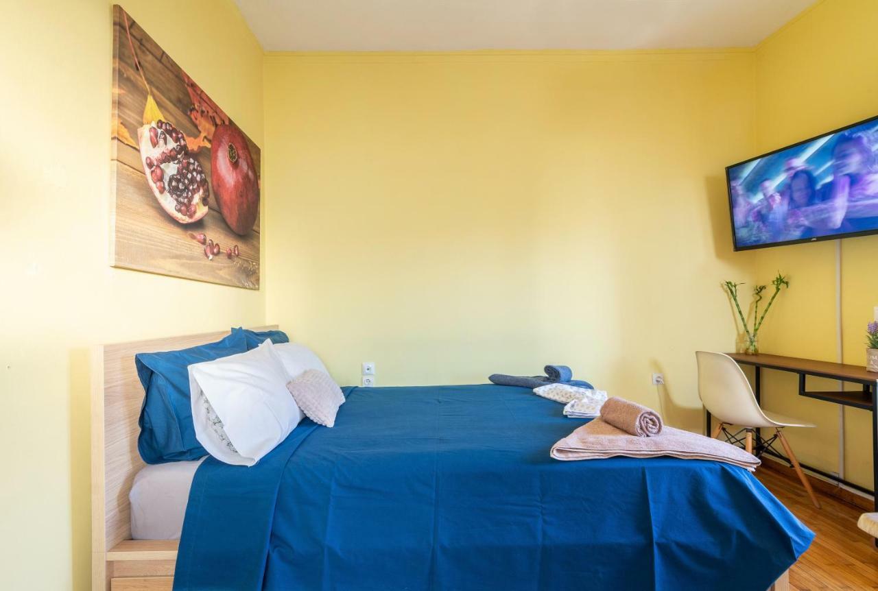 Central 6Th Floor Studio Near Metro & View&200Mbps Ateny Zewnętrze zdjęcie